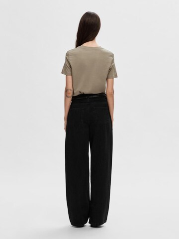 SELECTED FEMME Shirt 'My Essentials' in Grijs