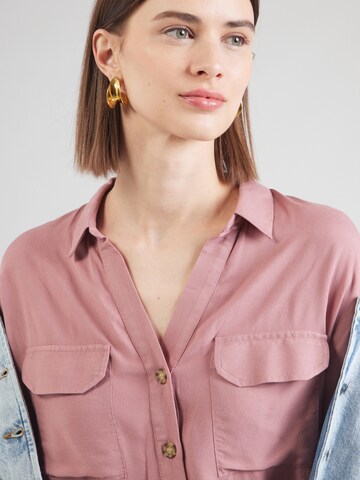 VERO MODA Блузка 'VMBUMPY' в Ярко-розовый
