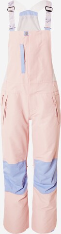 Pantalon outdoor ROXY en rose : devant