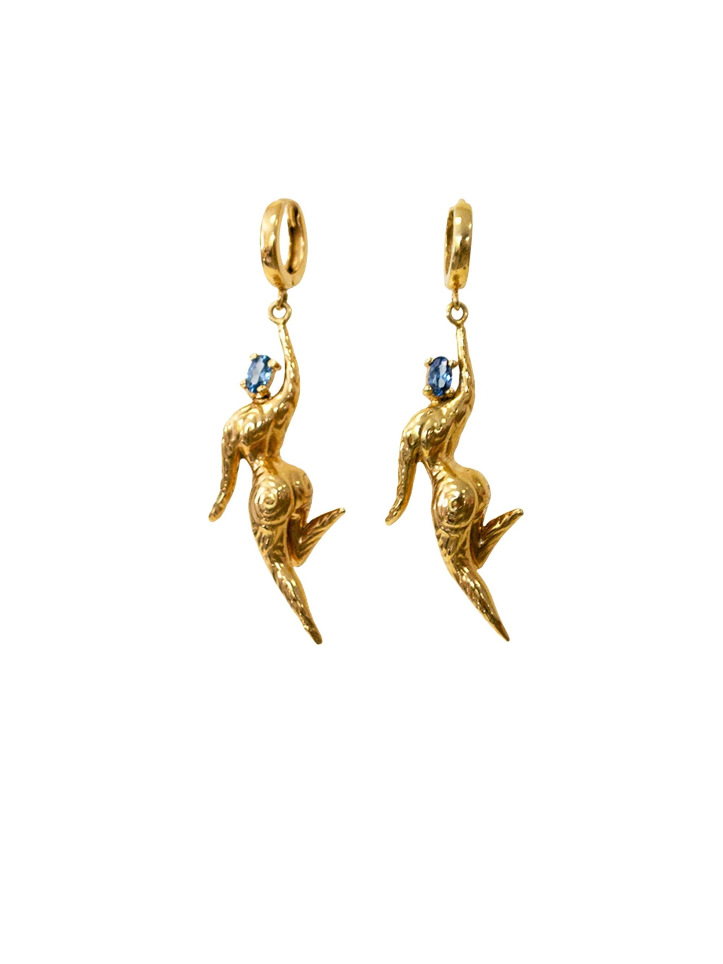 ALICE Designs Oorbellen 'Ondra' in Goud: voorkant