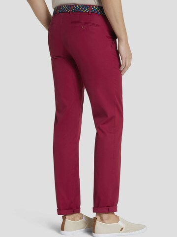 Regular Pantalon chino MEYER en rouge