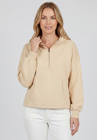 CALEY - Sweatshirt em bege: frente