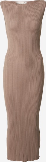 Abercrombie & Fitch Gebreide jurk in de kleur Bruin, Productweergave