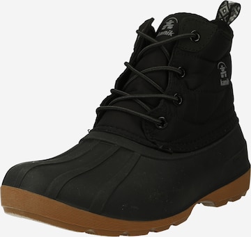 Kamik Boots σε μαύρο: μπροστά