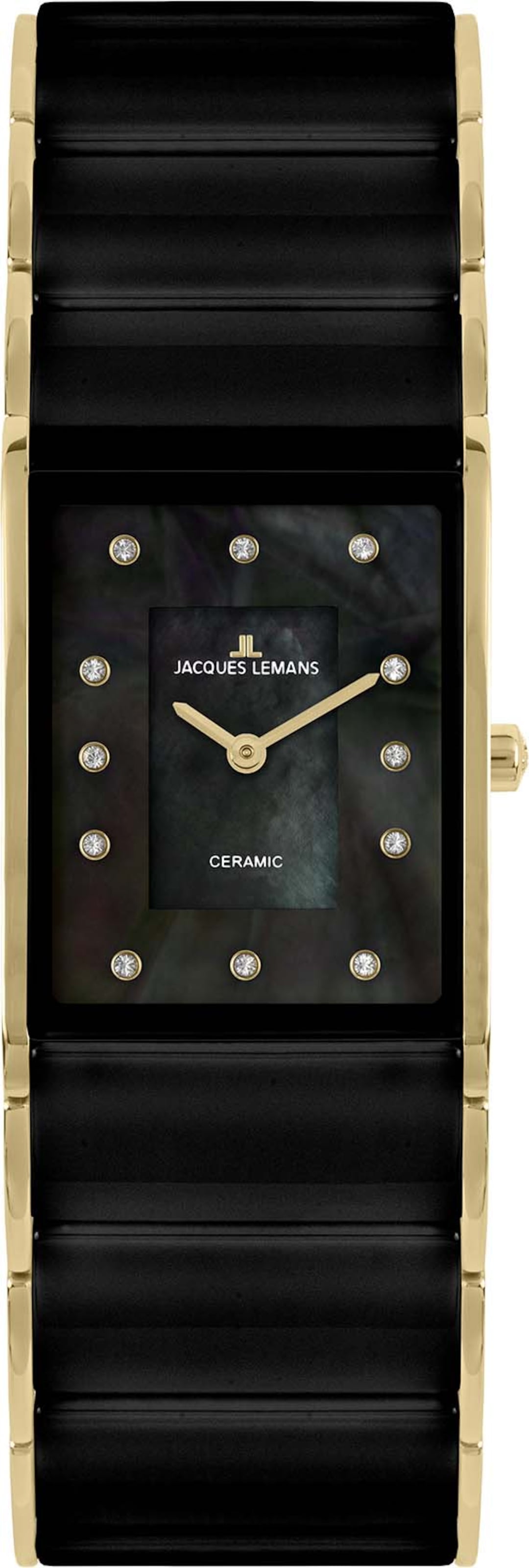 Jacques Lemans Analog Watch in Gold: front