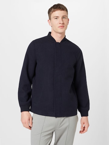 BURTON MENSWEAR LONDON - Chaqueta de entretiempo en azul: frente