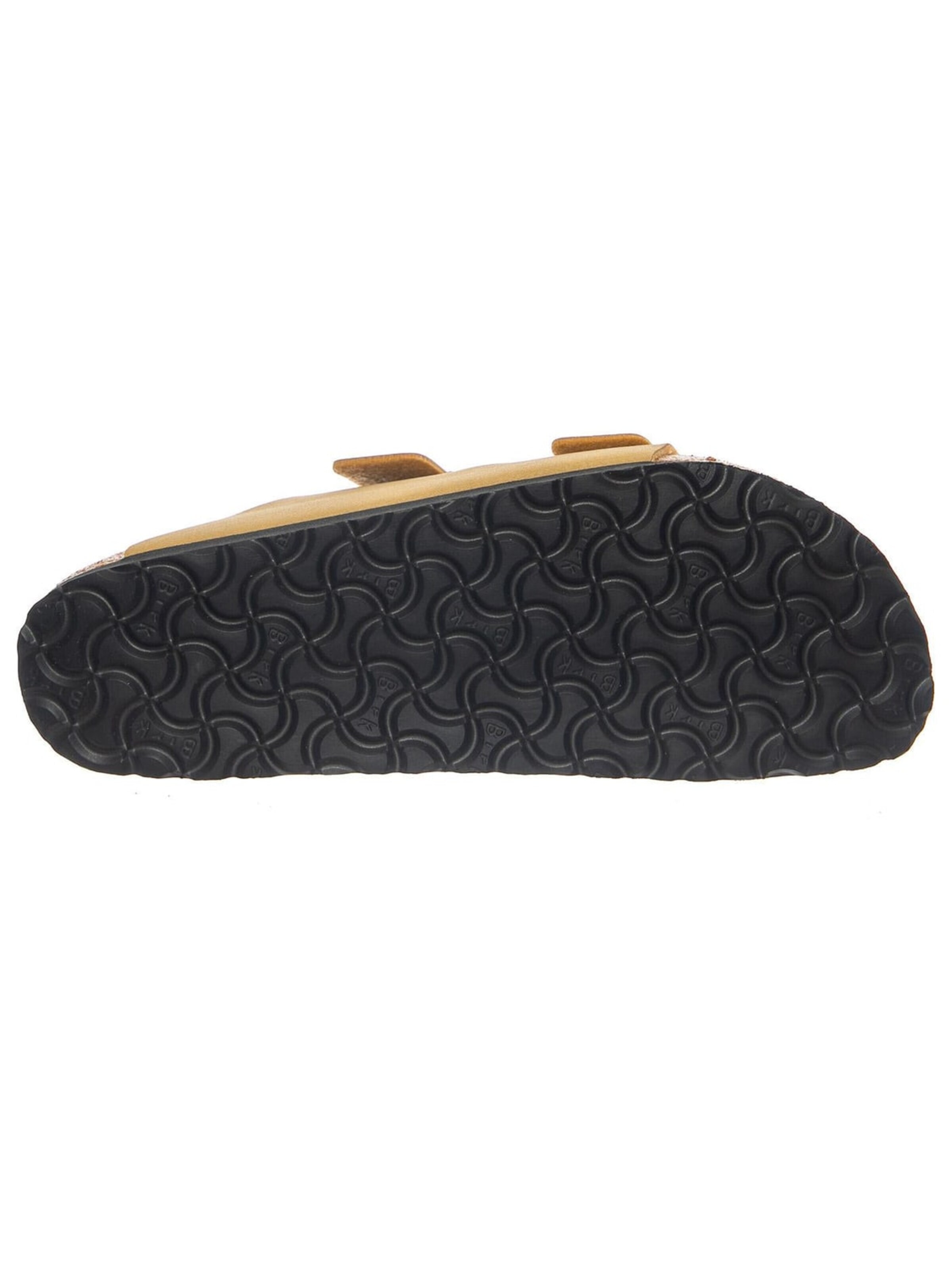 BIRKENSTOCK Sandały 'Arizona Birko Flor Narrow Fit Latte Cream' w kolorze żółty