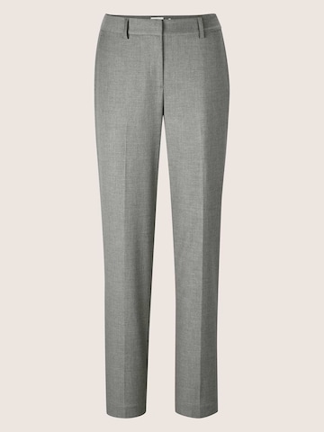 MADELEINE Slimfit Broek in Grijs: voorkant