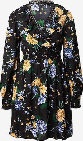 melns Dorothy Perkins Kleita: no priekšpuses