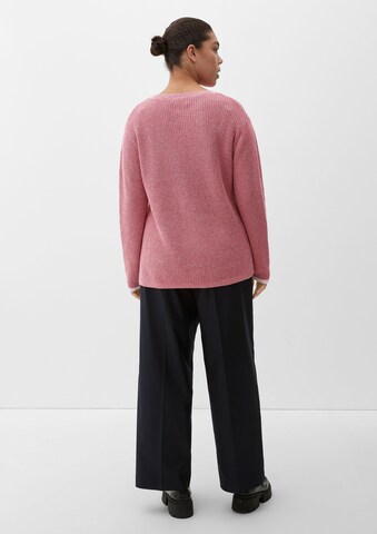 TRIANGLE - Pullover em rosa