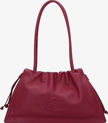 Borsa a sacco 'Dulse' di Coccinelle in rosso: frontale