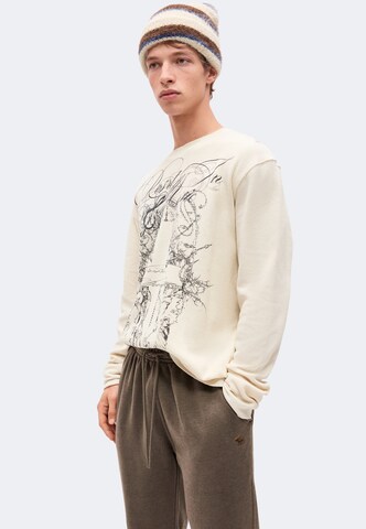 Abercrombie & Fitch Tapered Broek 'CHOCOLATE CHIP' in Bruin