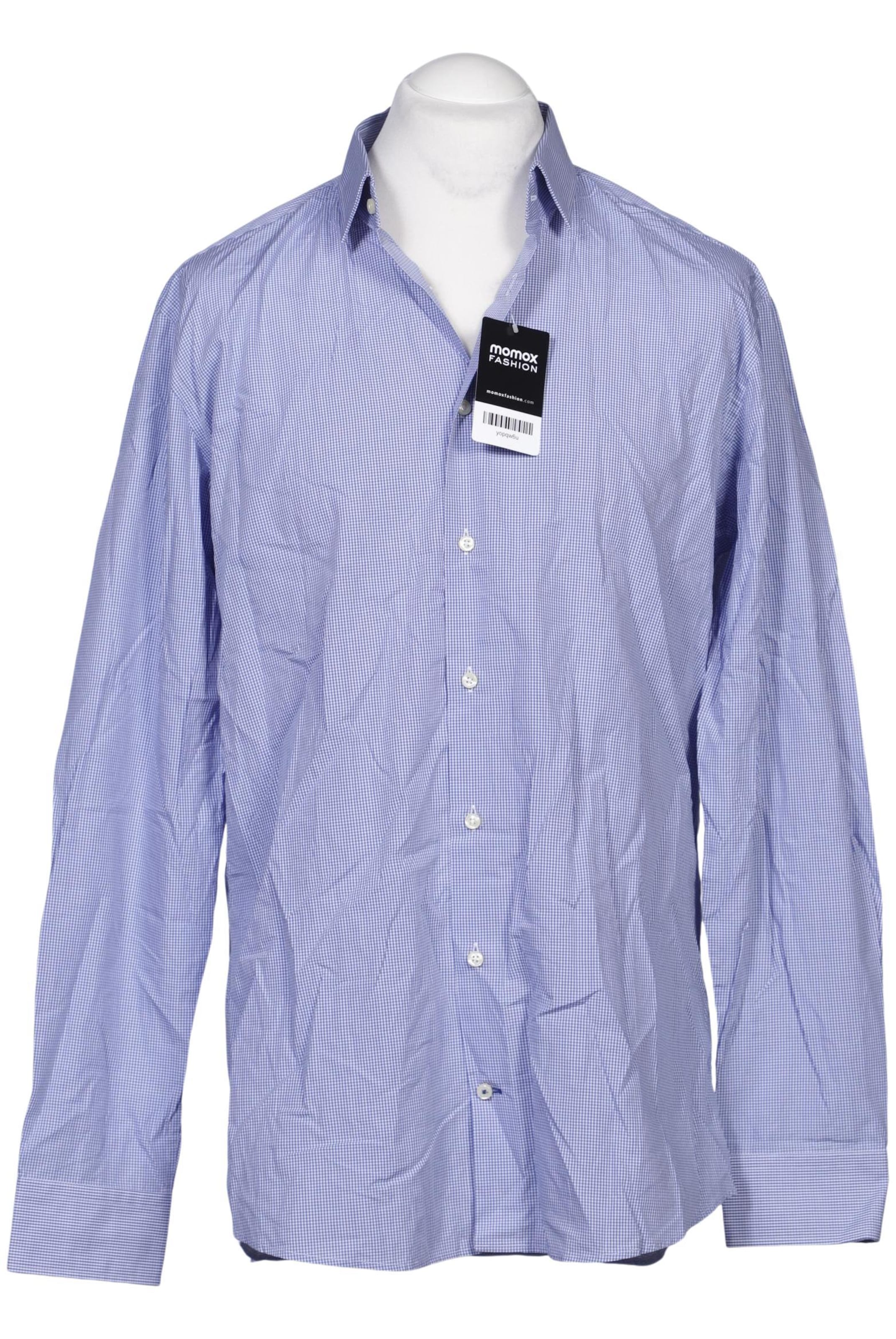 JOOP! Button Up Shirt in XL in Blue: front