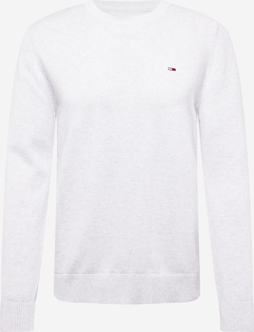 Tommy Jeans Свитер 'ESSENTIAL' в Серый: спереди