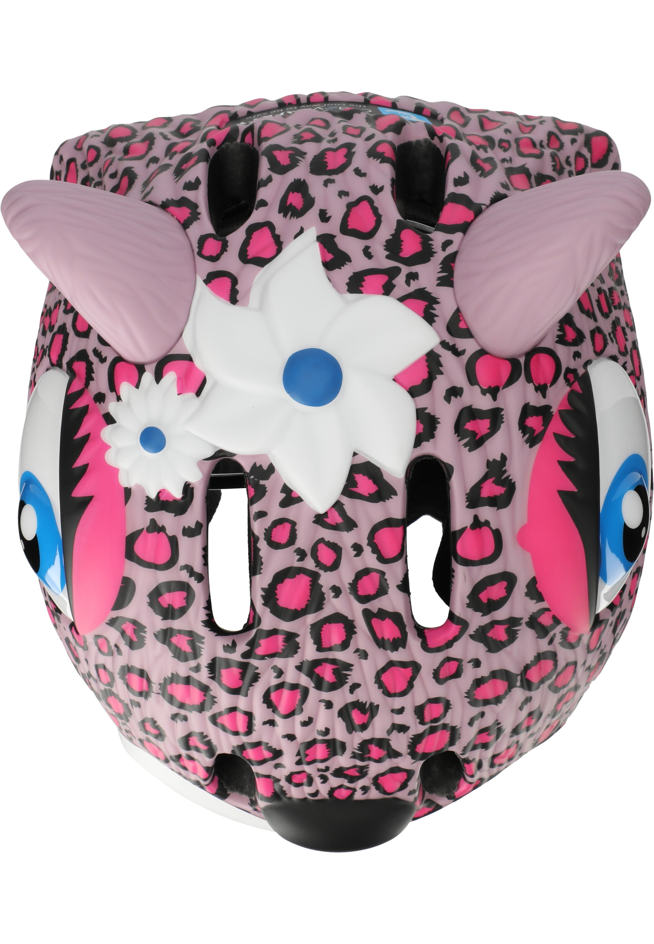 Crazy Safety Helmet 'Leopard' in Pink