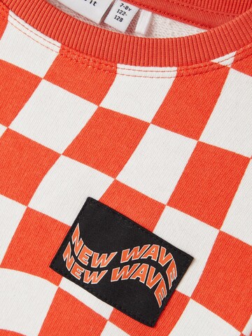 NAME IT Sweatshirt 'BENNO' in Oranje