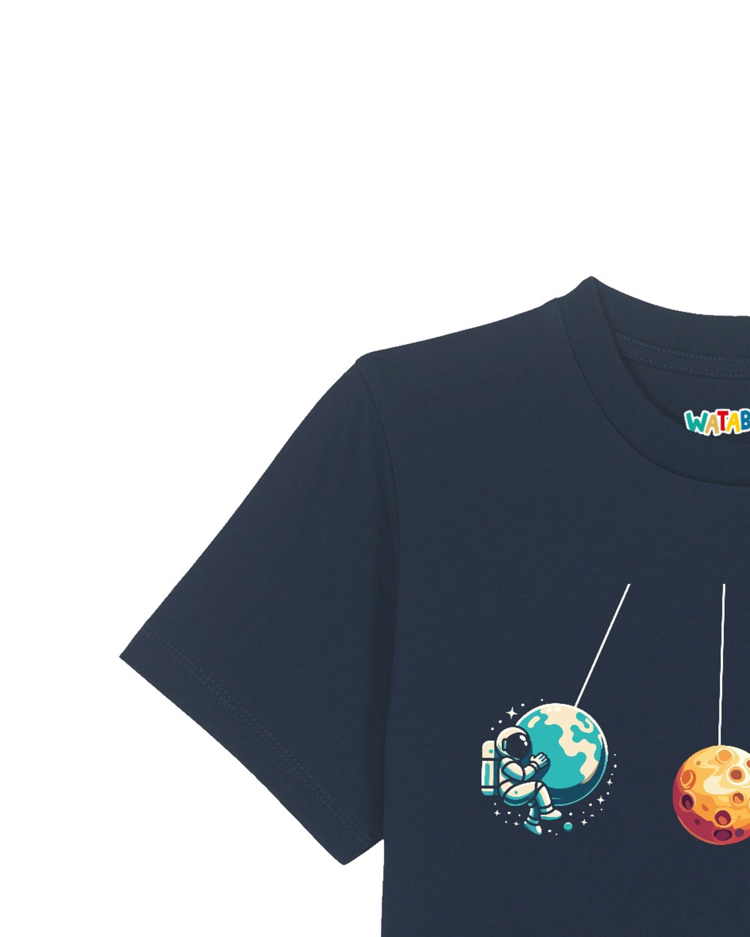 T-Shirt 'Weltraumforscher' watabout.kids en bleu