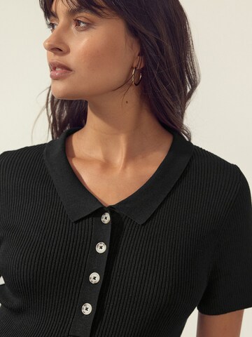 Rochie tricotat de la Next pe negru