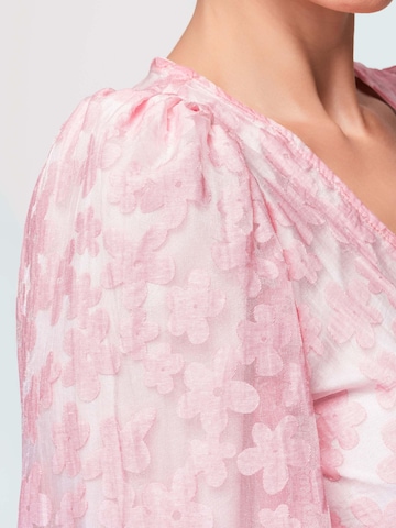 Ombre Blouse in Roze