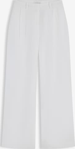 TOMMY HILFIGER Брюки со складками 'ESS' в Белый: спереди