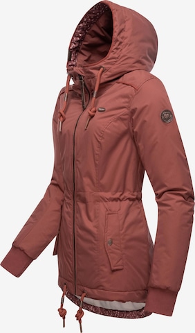 Ragwear Weatherproof jacket 'Danka' in Brown