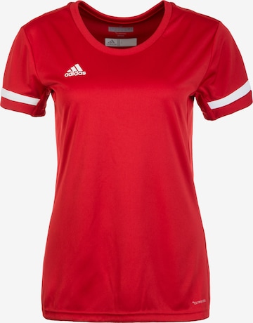T-shirt fonctionnel 'Team 19' ADIDAS SPORTSWEAR en rouge : devant