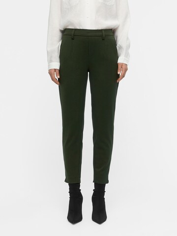 OBJECT Tapered Pants 'Lisa' in Green: front