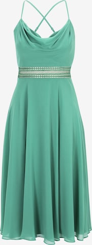 Robe de cocktail Vera Mont en vert : devant