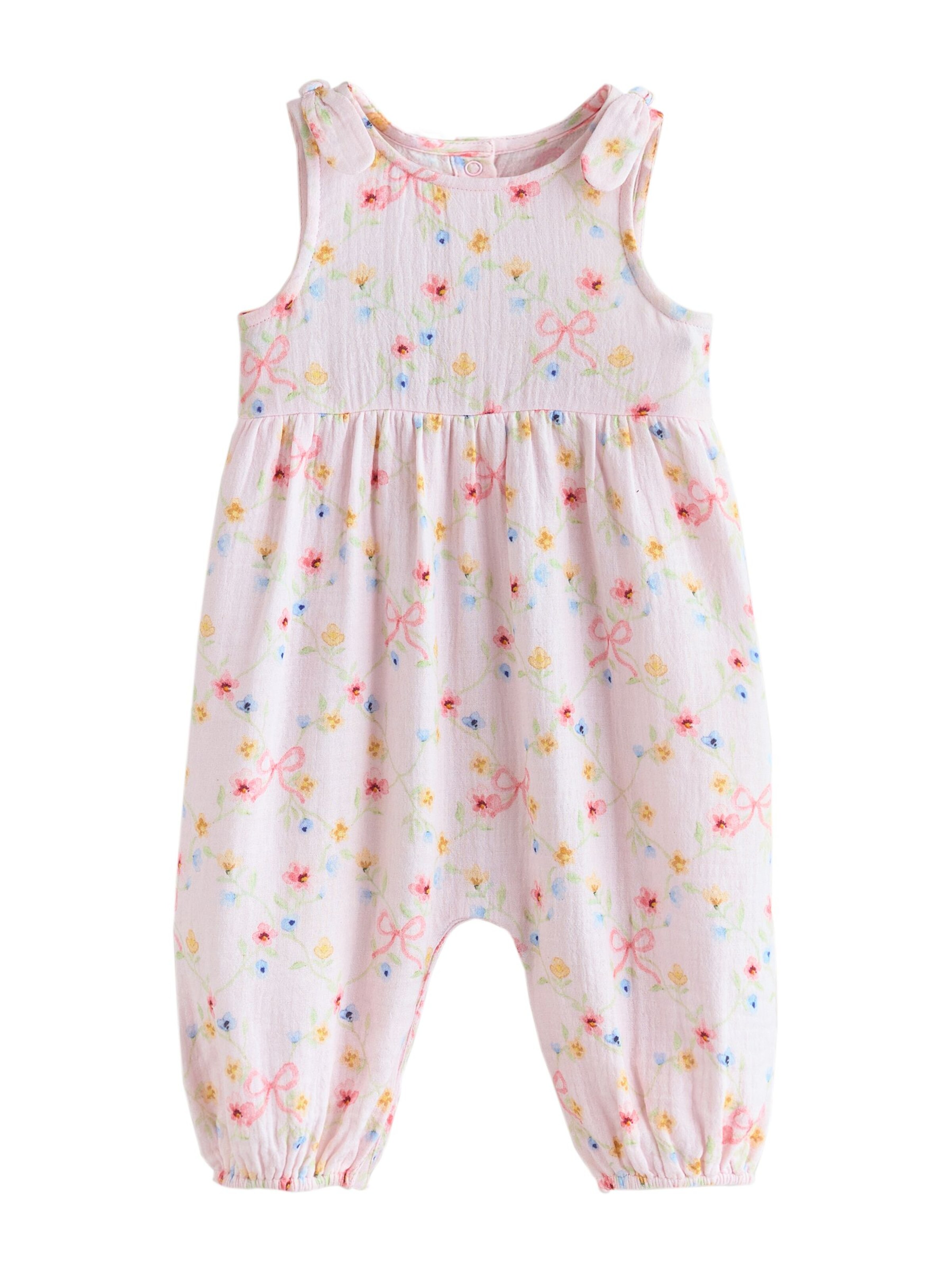 Next Dupačky/body – pink: přední strana