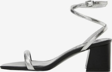 MANGO TEEN Sandals 'bayana' in Silver: front