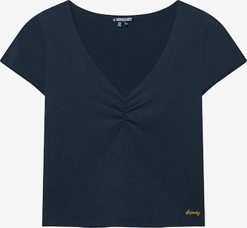 Superdry & Co Shirt in Blue: front