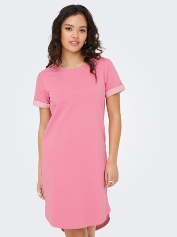 Robe 'JDYIvy' JDY en rose : devant