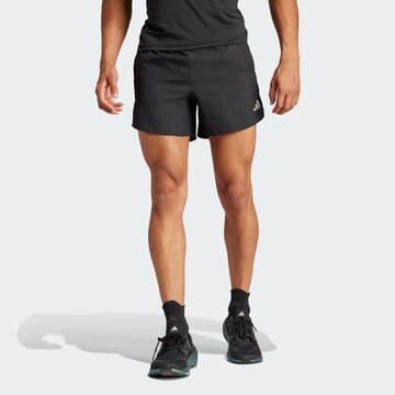 ADIDAS PERFORMANCE Regular Workout Pants 'Run It' in Black