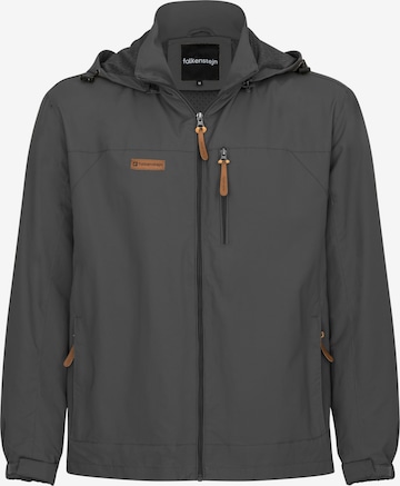 Giacca per outdoor 'Anorak' di FALKENSTEJN in grigio: frontale