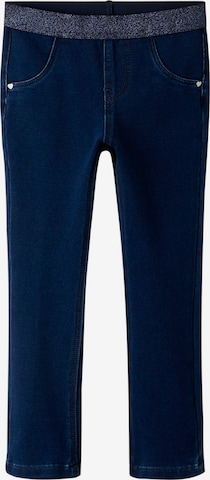 mėlyna TWO SOON Prigludęs Džinsai: priekis