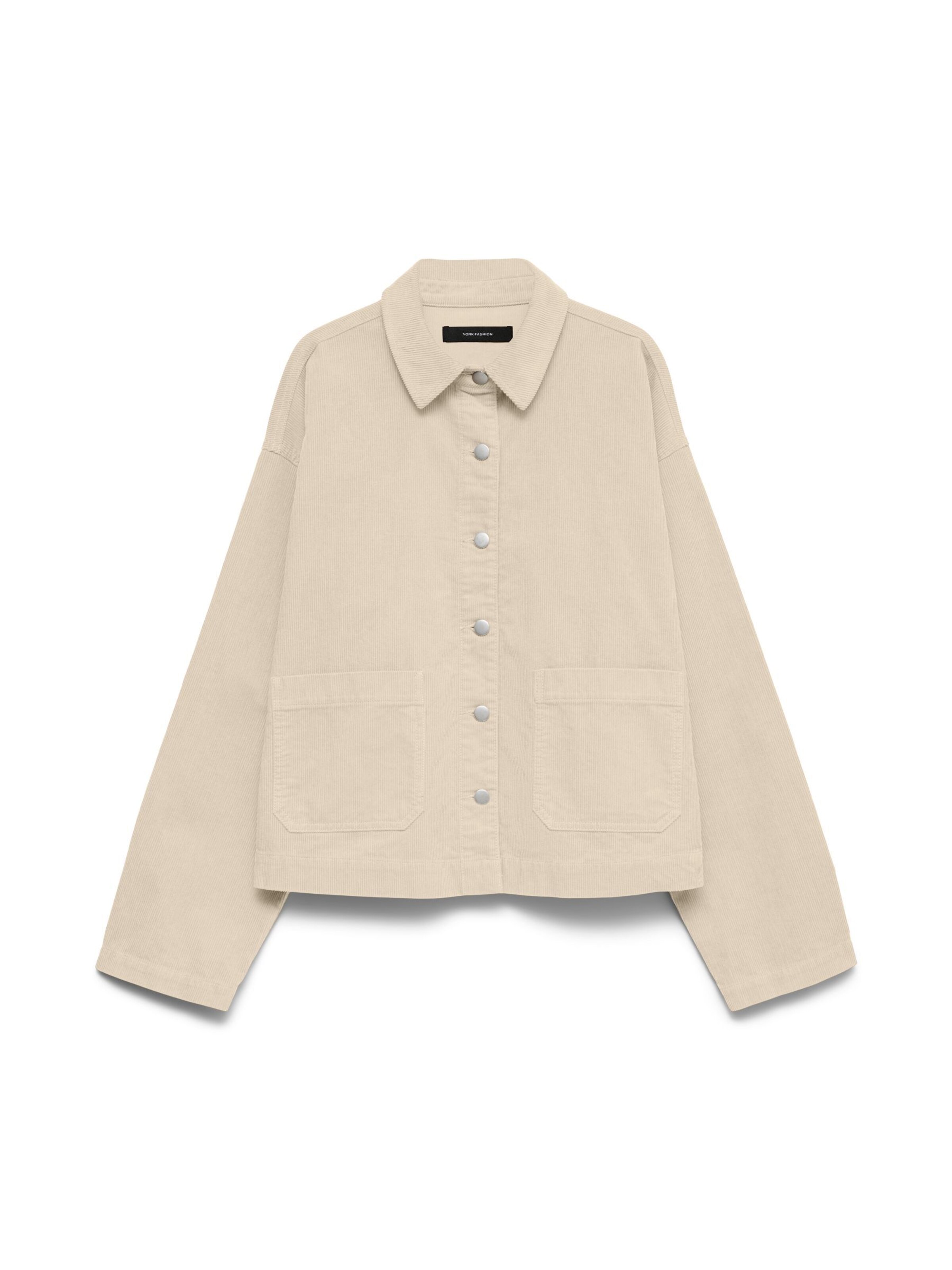 VERO MODA Overgangsjakke 'VMKarol' i hvid: forside