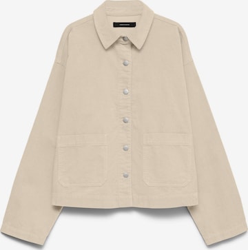 VERO MODA Overgangsjakke 'VMKarol' i hvid: forside