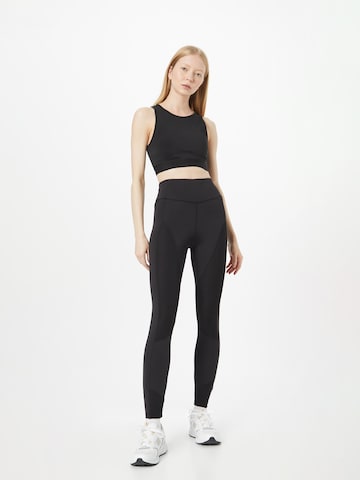 Skinny Pantalon de sport 'Lulu' ABOUT YOU en noir