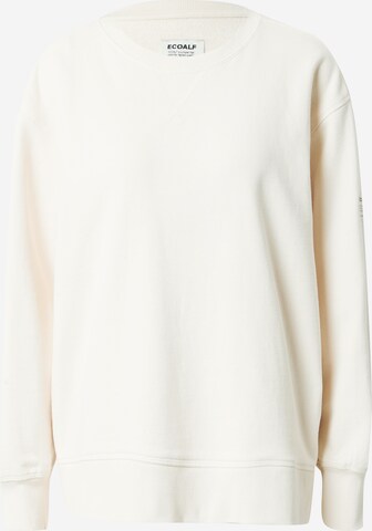 Sweat-shirt ECOALF en blanc : devant