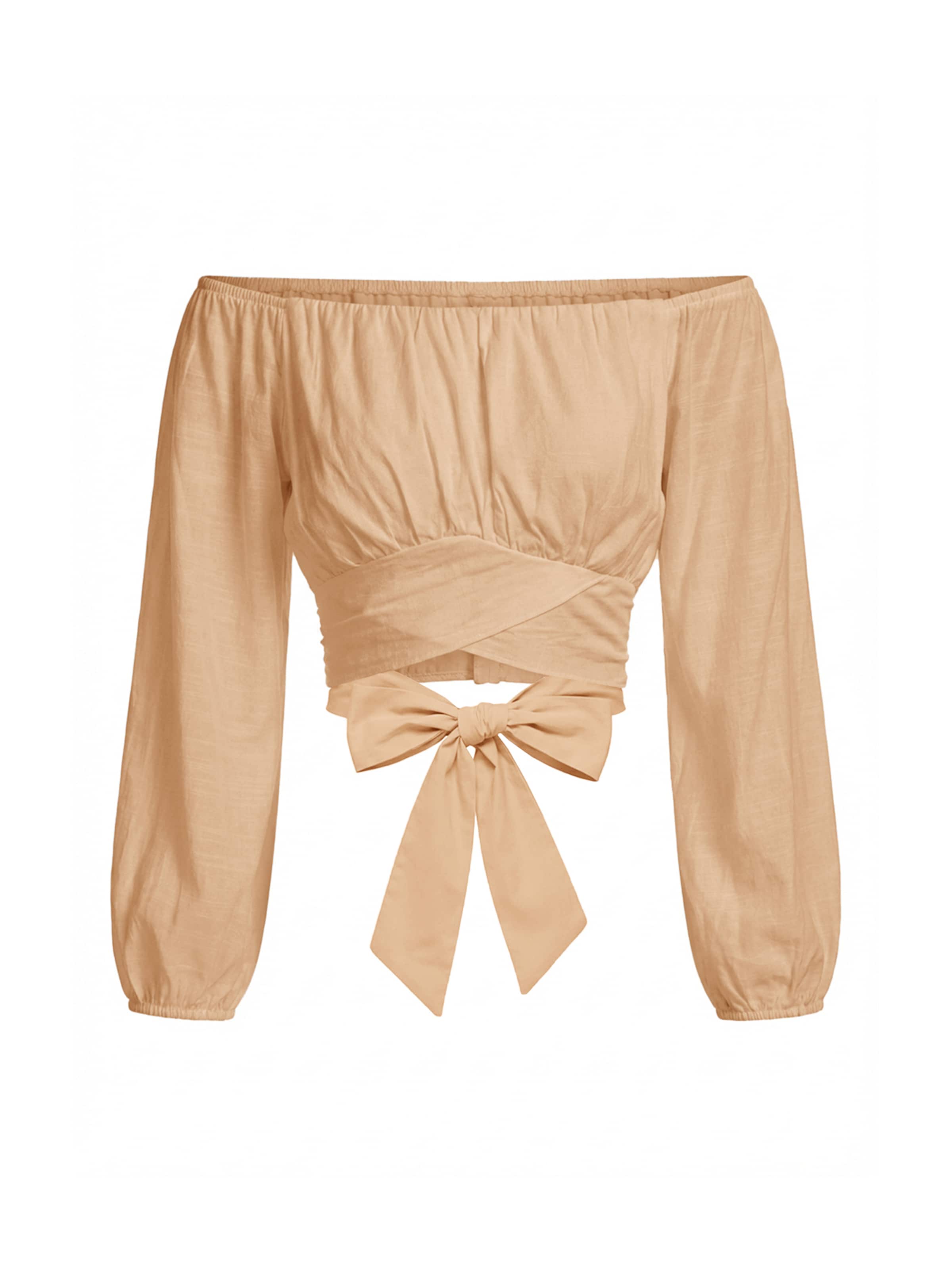 Camicia da donna di Imily Bela in arancione: frontale