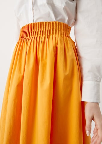 s.Oliver Skirt in Orange