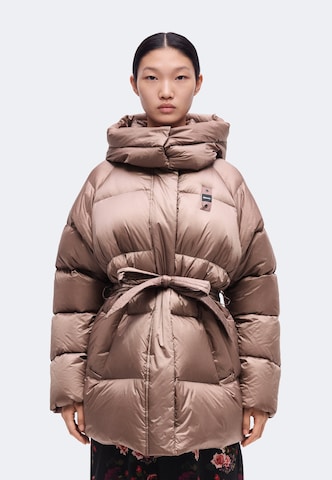 Manteau d’hiver Blauer.USA en marron : devant