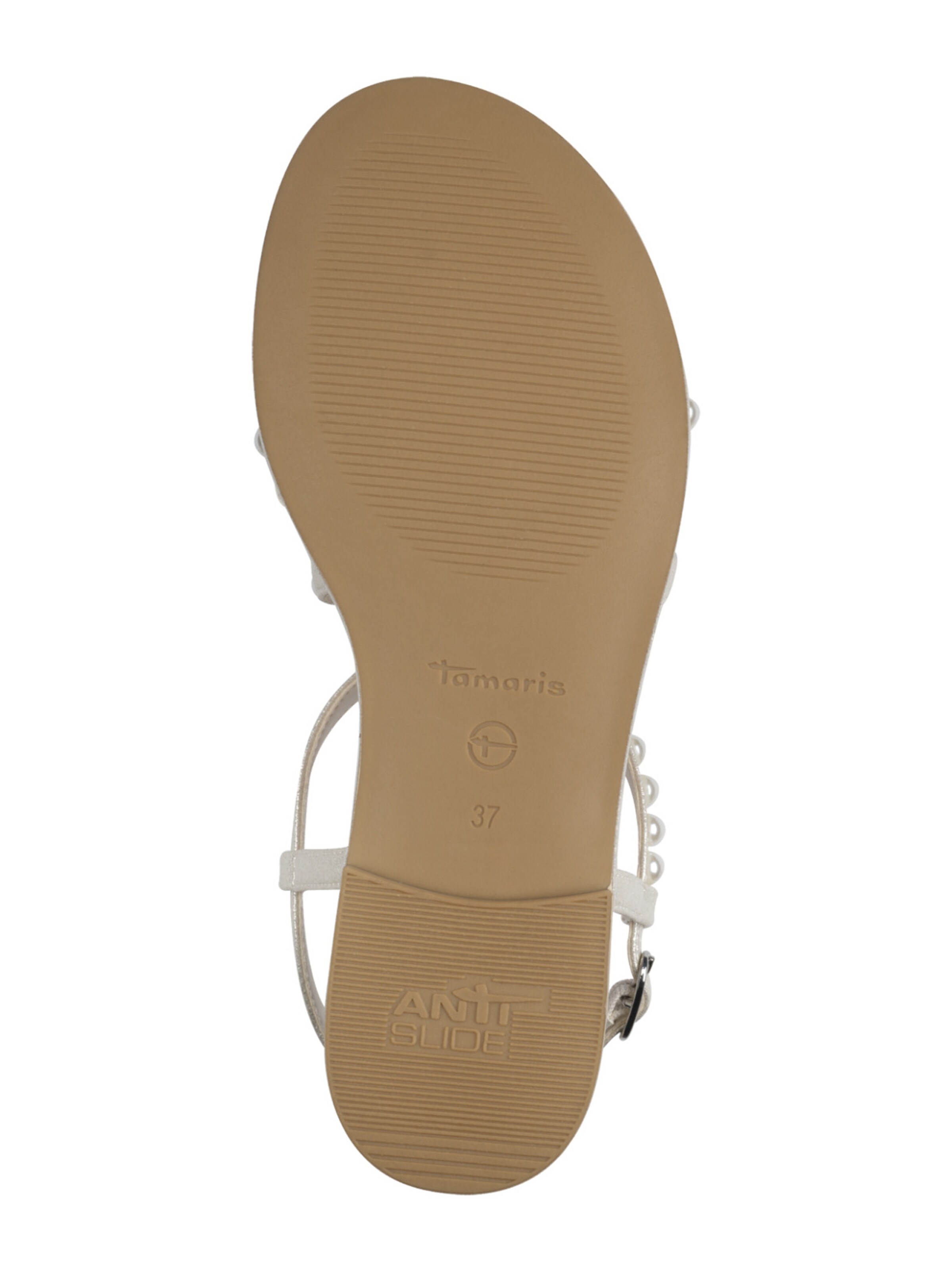 Tamaris Strap sandal in White