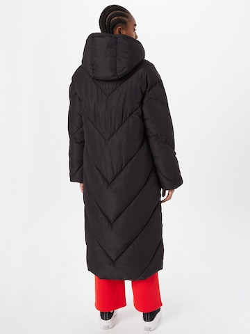 Monki Winter Coat in Black