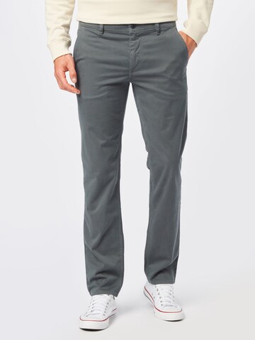BOSS Casual Hose in Grün: front