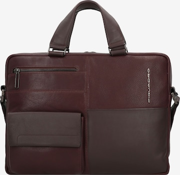 Piquadro Document Bag 'Ronnie ' in Brown: front