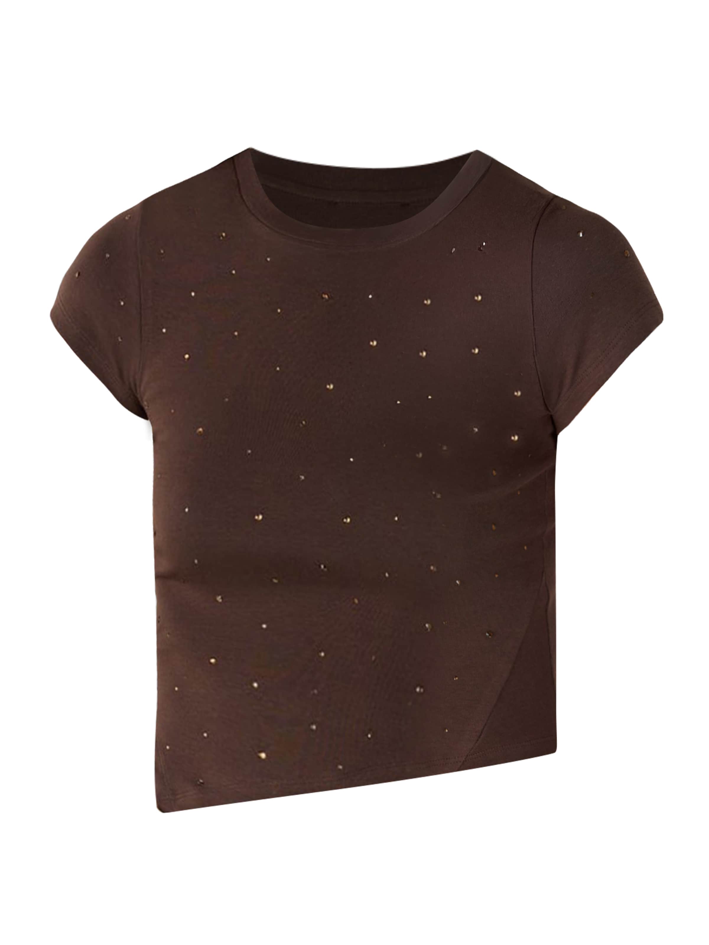 No Matter What T-Shirt in Braun: Vorderseite