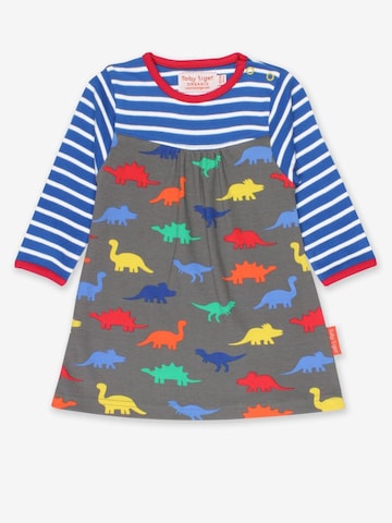 Toby Tiger Dress in Grey: front