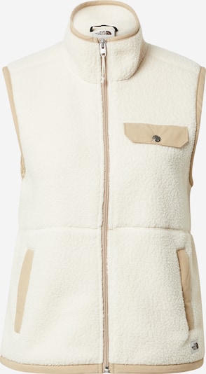 THE NORTH FACE Weste 'CRAGMONT' in sand / khaki / weiß, Produktansicht