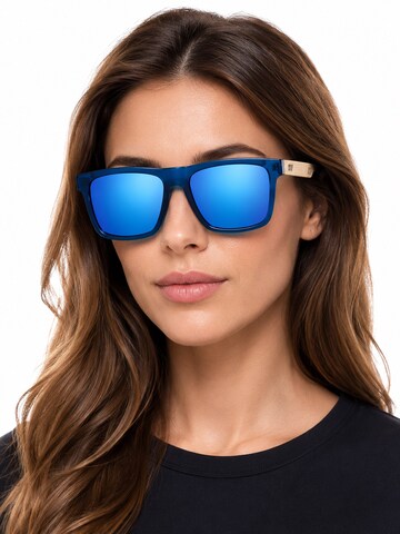 VEYREY Sunglasses 'Nerd' in Blue